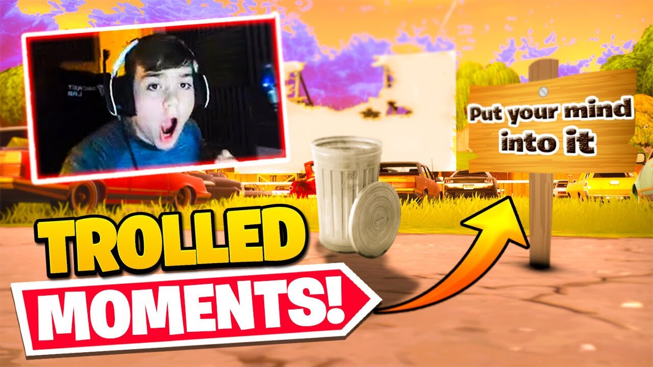 Fortnite TROLLED YouTubers 😂😂