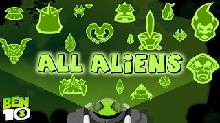 Ben10 List of ALL aliens