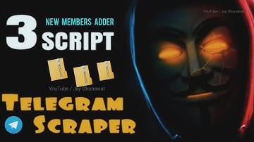 Top 3 Telegram Members Adding Script | Hidden Members Scraper |All Time Hits @worldfreem_music