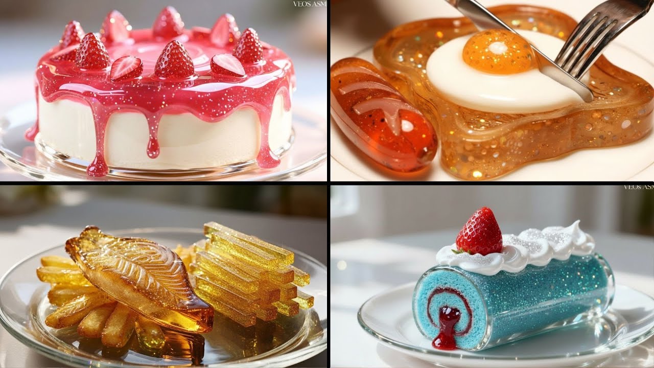 Ultimate Glass Food ASMR Compilation 🍽️✨