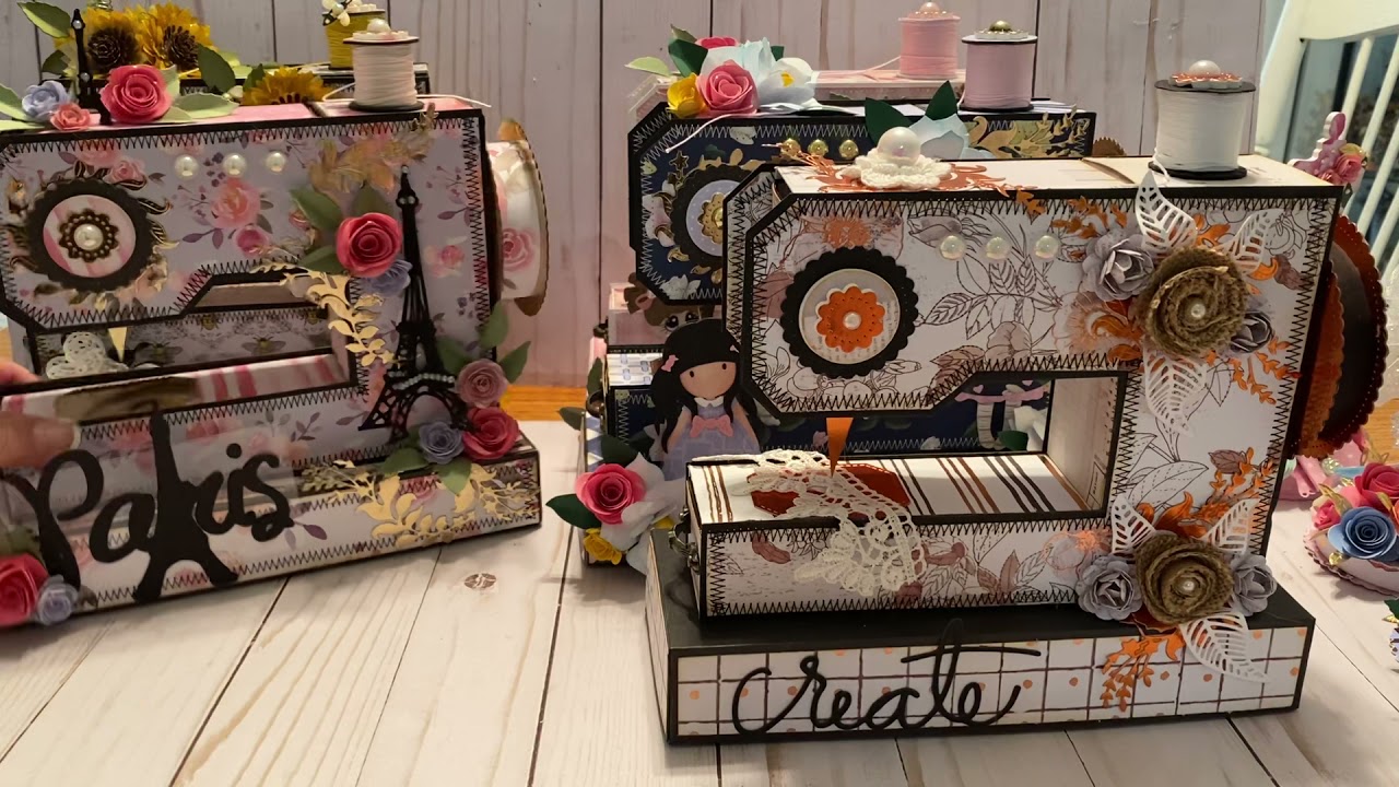More Themed Sewing Machines using 