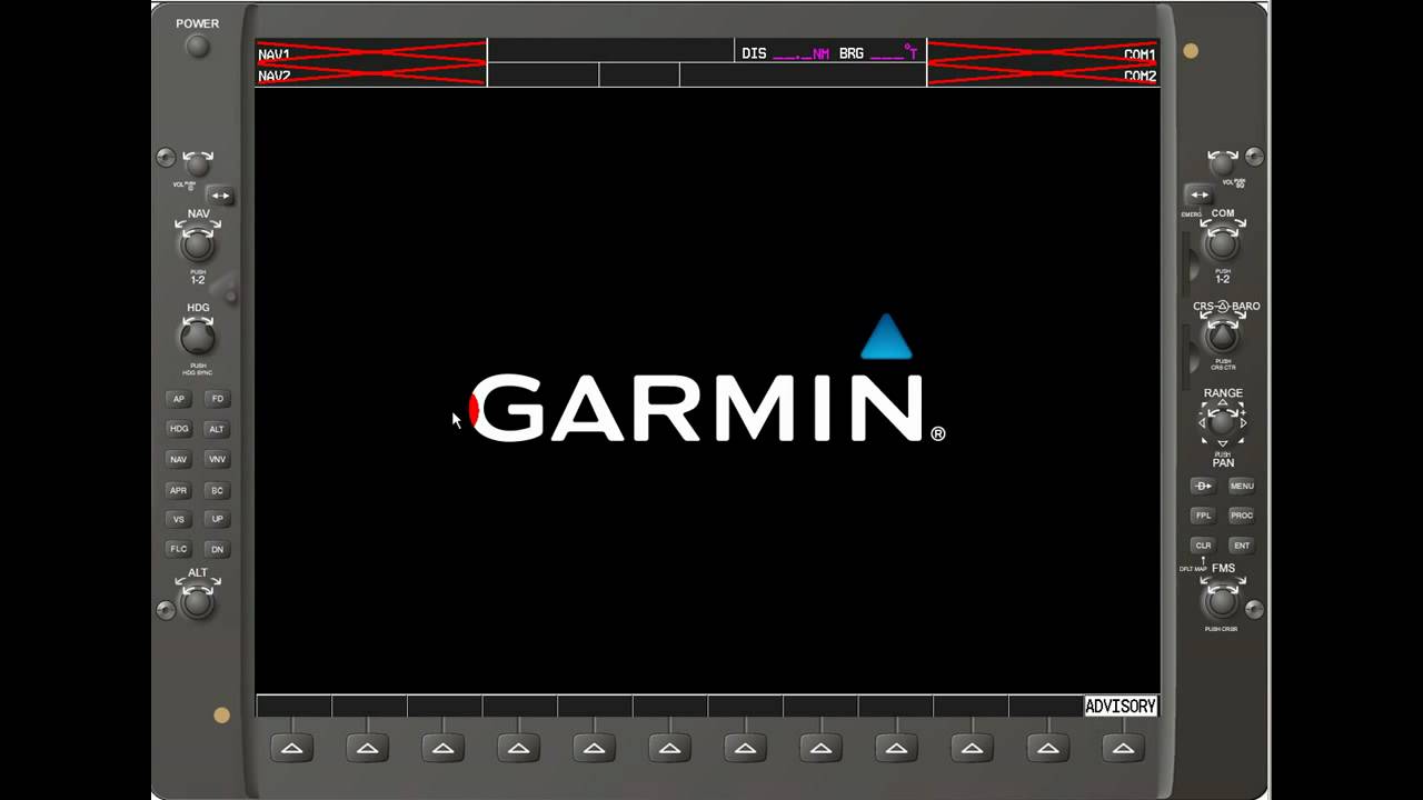 mængde af salg Meget sur Undertrykkelse Garmin G1000 Tutorial: Startup - YouTube