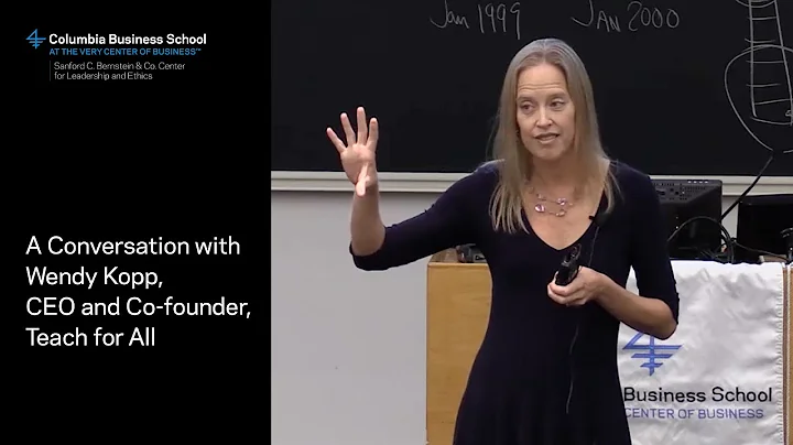 A Conversation with Wendy Kopp, CEO and Co-founder...