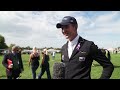 Jesse Campbell enjoying emotional Burghley with Cooley Lafitte