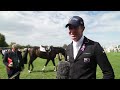 Jesse Campbell enjoying emotional Burghley with Cooley Lafitte