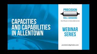 Capacities and Capabilities in Allentown (Webinar) - PRG