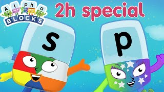 Alphablocks Weekend Special ! | Learn to Read | @officialalphablocks