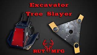 Excavator Tree Slayer | Walk Around | Rut MFG