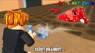 MAU CURI BRAINROT TAPI HARUS PAKE VAKUM.... ROBLOX