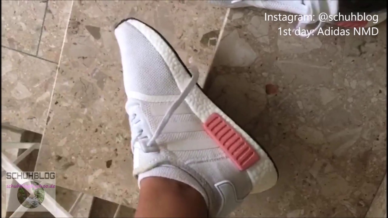 Moesha: 7 days - 7 shoes - 1 pair of socks (1st day Adidas NMD) - Moesha: 7 days - 7 shoes - 1 pair of socks (1st day Adidas NMD)