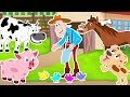 Old Macdonald Had A Farm | Farm Song | Nursery Rhymes & Kids Songs | Baby Rhymes | Kids Videos