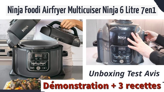 Comprei a Ninja Foodi Air Fryer e panela de pressão