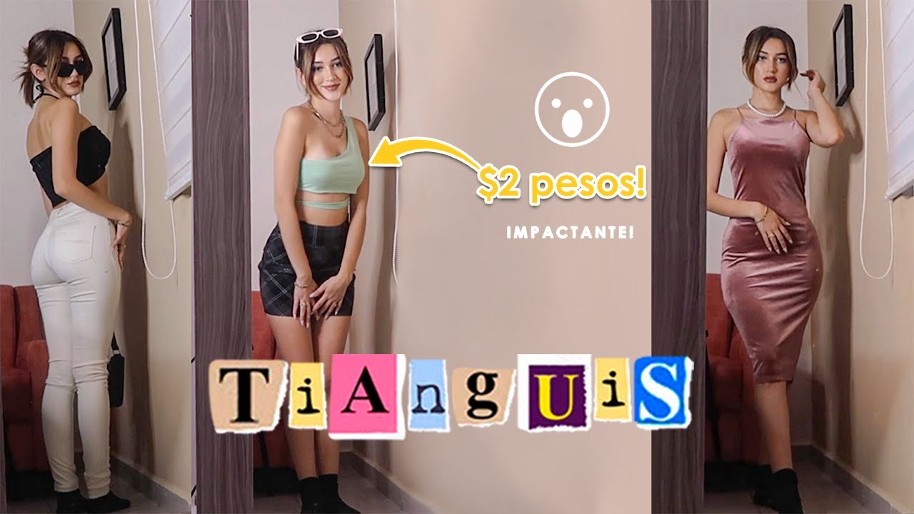 Tuneando ropa del tianguis *logré outfits bien geniales*