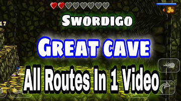 Great Caves ||All Routes ||  Swordigo || Gameplay Android/IOS