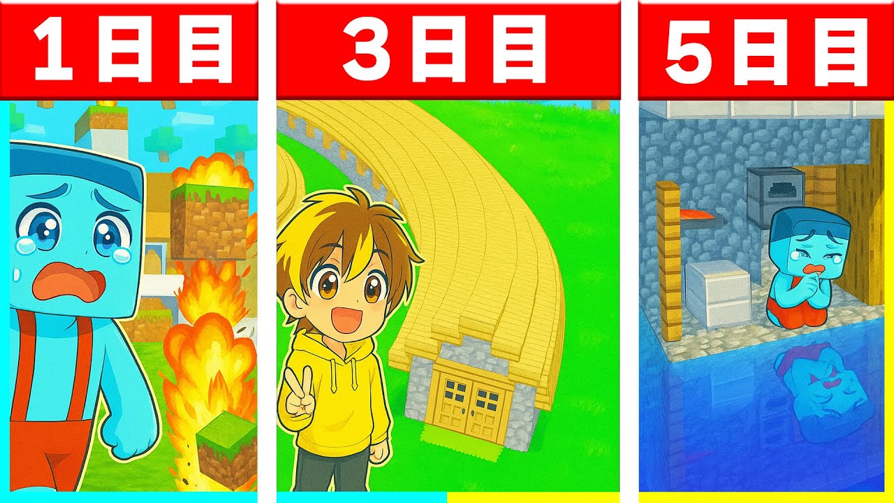 1週間、けなたろうの家を大改造ドッキリした結果wwww【まいくら/マインクラフト】