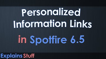 Personalized Information Links (Row Level Security) in Spotfire 6.5