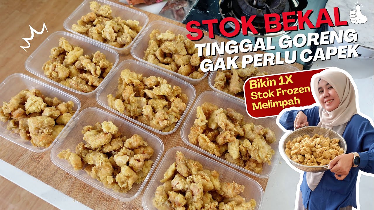 STOK FROZEN SUPER PRAKTIS‼️ TINGGAL GORENG, LANGSUNG JADI 😱