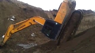 Heavy Equipment Accidents Caught On Tape: Excavator FAIL/WIN 2016 Construction Disasters Crash #43