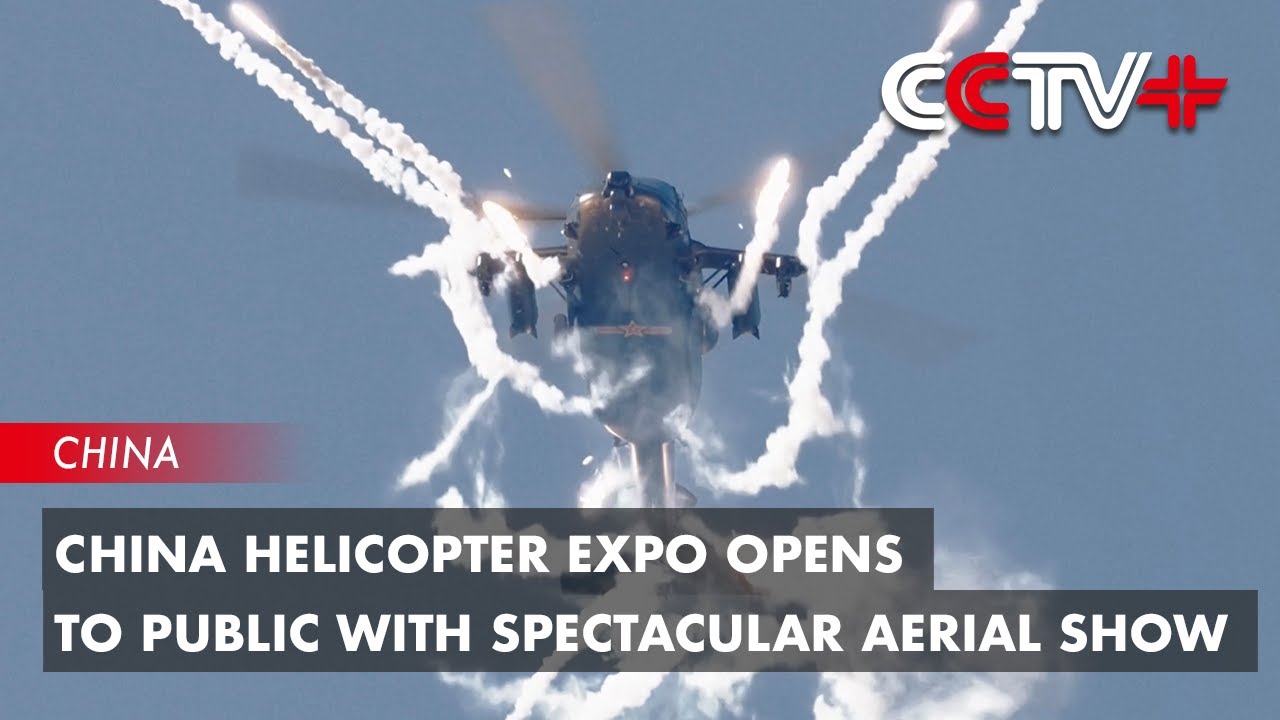 China Helicopter Expo открылась для публики захватывающим авиационным шоу