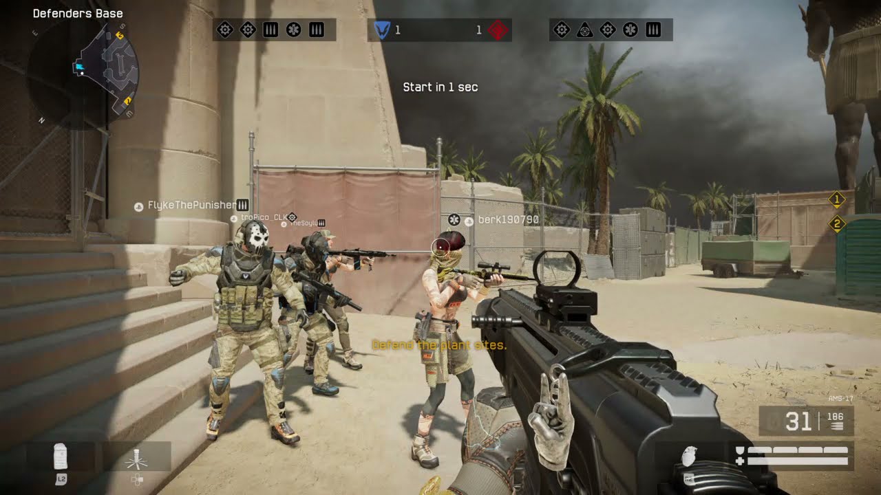 AMB-17 Геймплей! Варфейс Рейтинговый матч №15 для PS4 | Новая чувствительность инженера