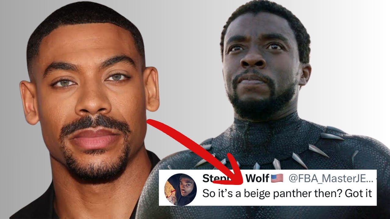Aaron Pierre is Too LIGHT SKINNED to Play Black Panther? - Black Men React 