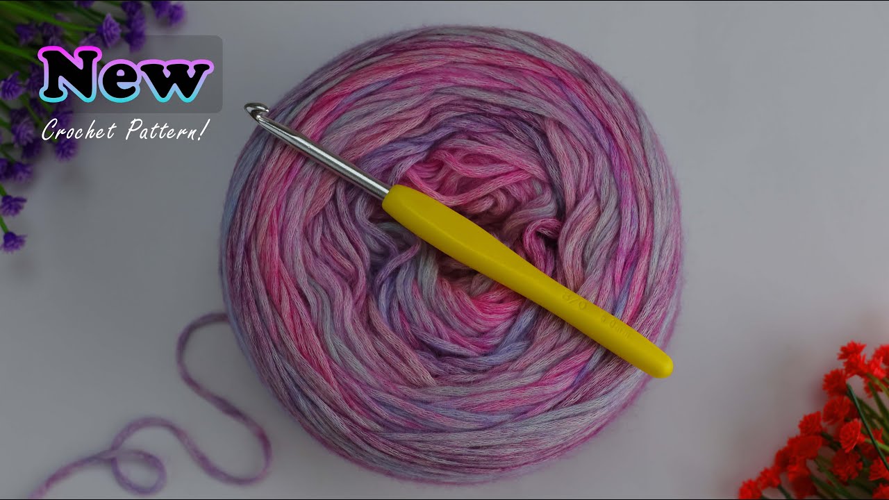 Hot New Crochet Stitch 💥! The Most Stunning Pattern You’ll Ever See – Must Try!