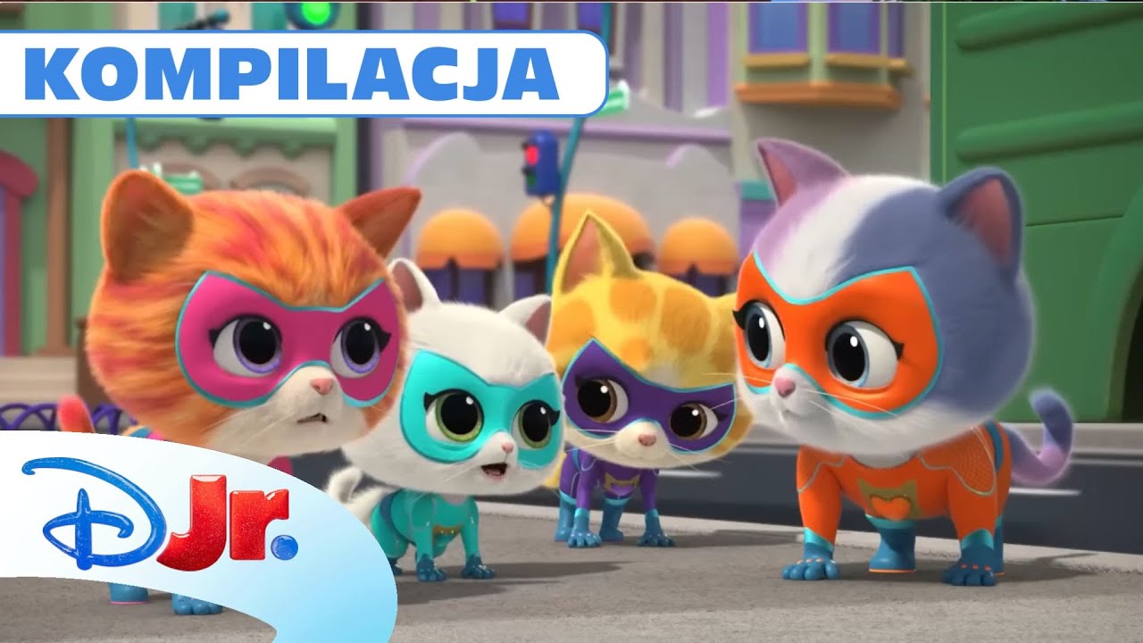 🦫 Na pomoc zwierzakom! | Superkoty | Disney Junior Polska