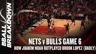 2013 NBA Playoffs: How Joakim Noah Outplayed Brook Lopez (Badly)