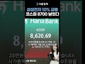 삼성전자 10% 급등, 시총 2천조 첫 돌파…코스피도 사상 첫 8,700