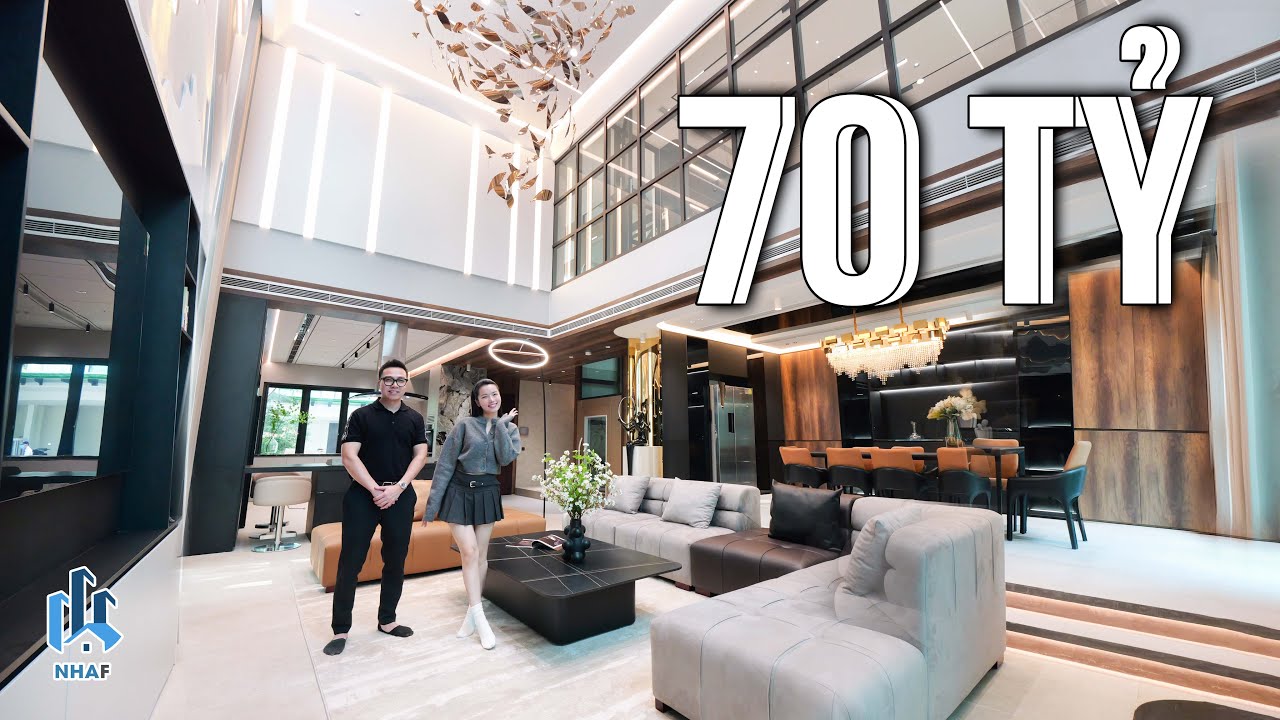 Choáng Ngợp Biệt Thự Chủ Tịch 70 Tỷ và Tủ lạnh Trị Giá 