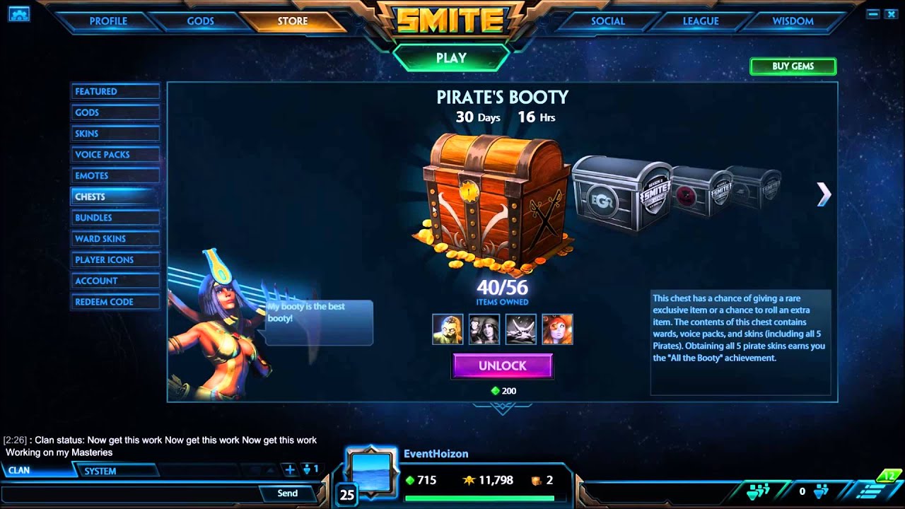 Smite Chest Opening! Road To Nuclear Ymir-6