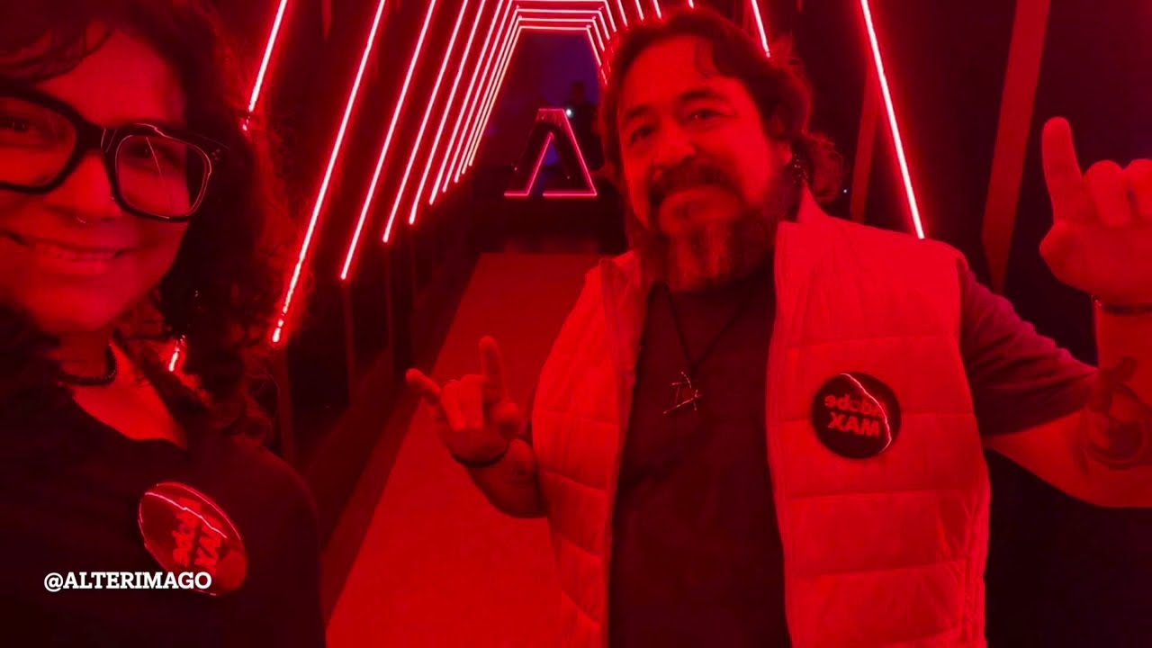 Proceso del Mural con Firefly para Adobe MAX Insights México 2023