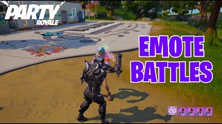 Max Omega Flexing My Rarest Emotes In Party Royale Emote Battles
