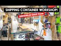 BEST SMALL WOODWORKING WORKSHOP LAYOUT!