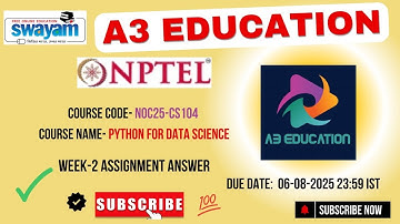 NPTEL Python for Data Science Week 2 Assignment Answers | NOC25‑CS104 | IIT Madras | July–Dec 2025
