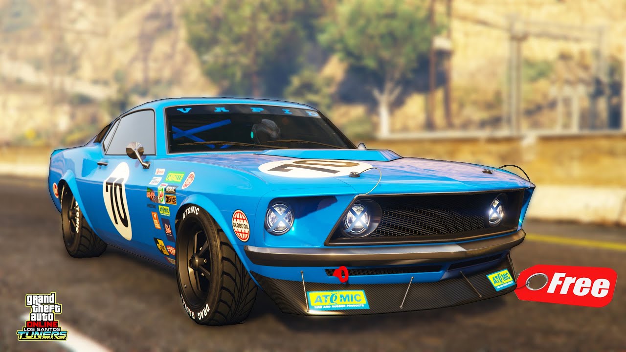 Dominator GTT New PRIZE RIDE (FREE) Review & Race Customization | GTA 5 Online | Ford Mustang