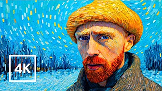 Van Gogh Reimagined: Winter Towns and Streets - Digital Art Exhibition
