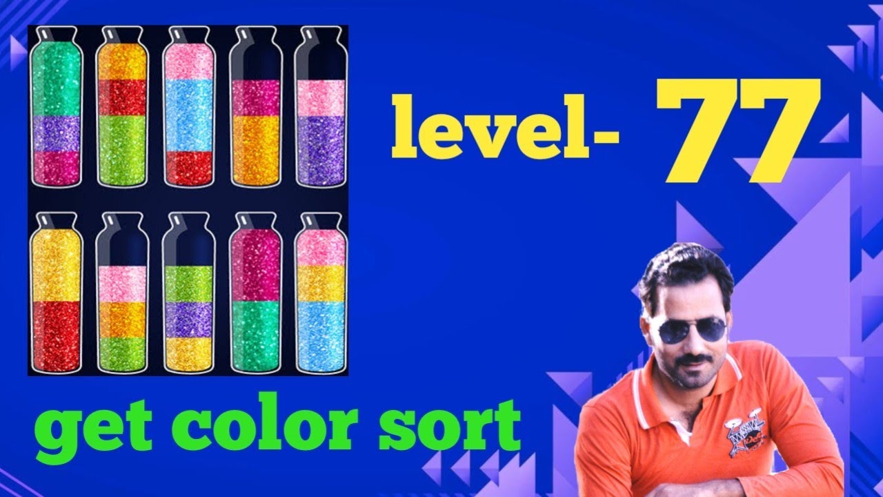 Get color sort level 77 - YouTube