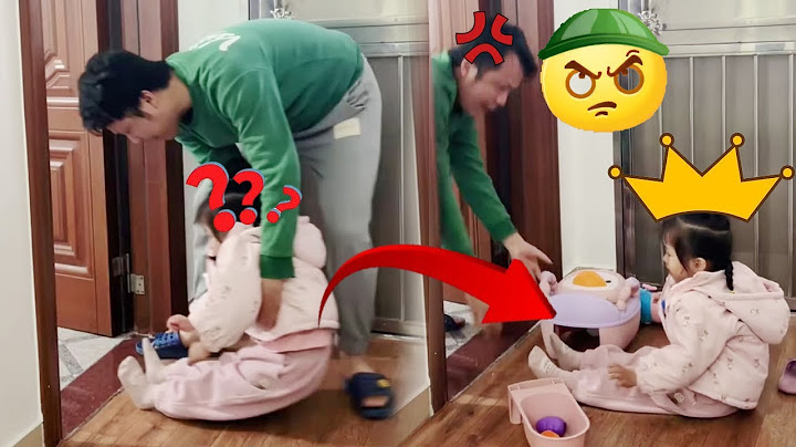 Naughty Daughter Was Thrown Out Of The House For Disturbing Her Father's Work!#funny #baby #cute