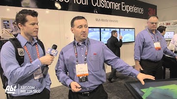 CES - 2013 3M 84" Multi-Touch Display