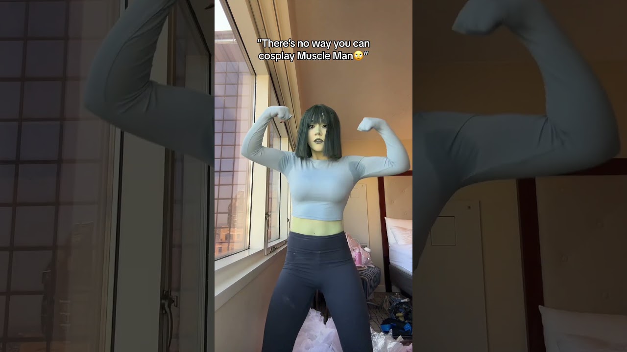 You Can’t Cosplay Muscle Man🙄 #muscleman #regularshow #cosplay #cosplayer #cursed #cosplaygirl