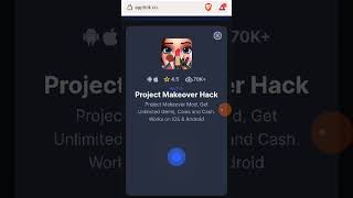 Project Makeover 🔥 How to Get Unlimited Gems Project Makeover iOS Android screenshot 3