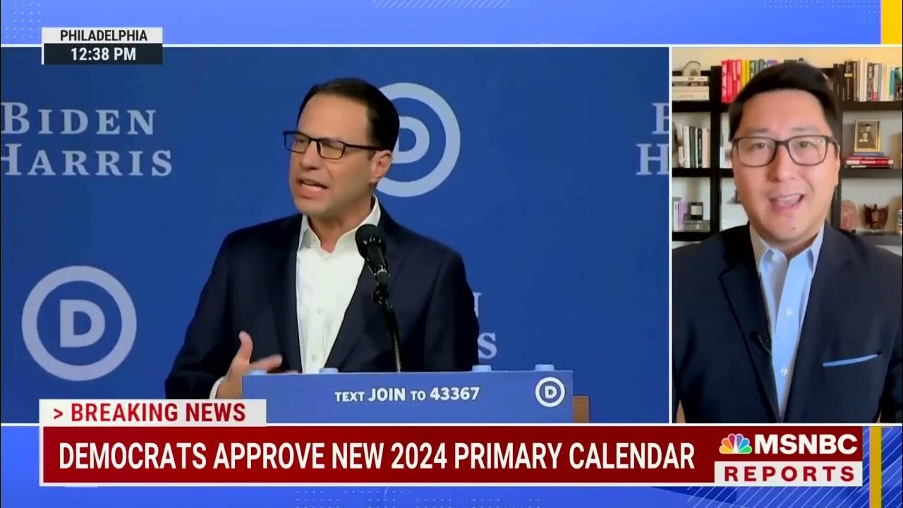 Kurt Bardella on MSNBC DNC's 2024 Primary Calendar Reflects