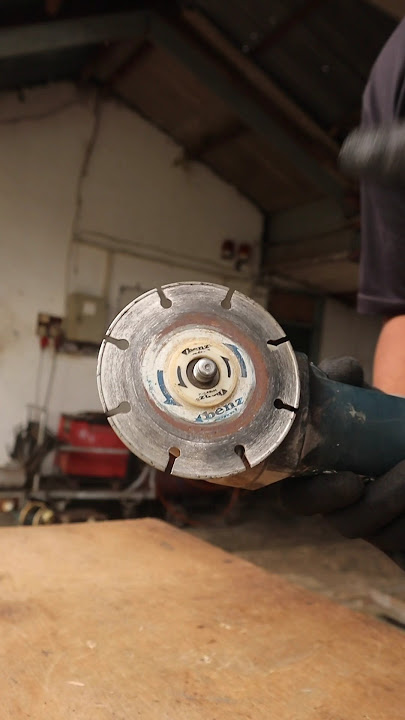 How to Install Ceramic Grinding Wheels #tutorial #shorts #workshop #technique #hobby #craftsman #...