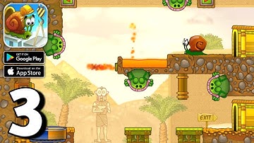 Snail Bob 1: Arcade Adventure In The Puzzle World Gameplay (Android,IOS) Part #3