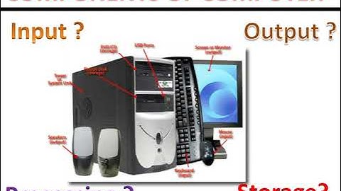 TOPIC 1 : INTRODUCTION TO COMPUTER