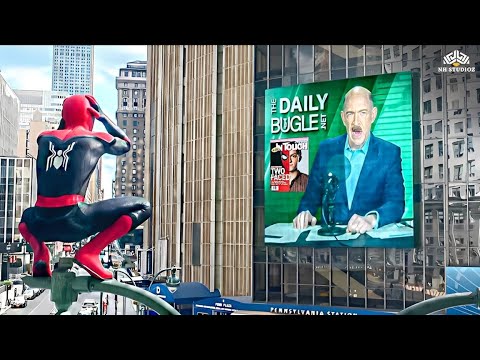 🕷️ Peter Parker का असली चेहरा सामने! | Spider-Man Exposed Scene | Hollywood Hindi Dub Scene