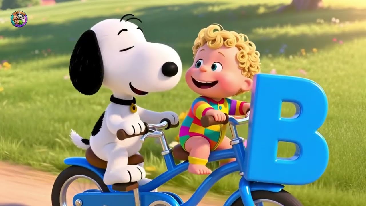 Snoopy’s Learning Time 🐾📚 | Fun ABC & 123 Song for Kids