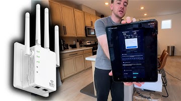 AOOEPU WiFi Extender | Dual-Band 5.8GHz & 2.4GHz Signal Booster (Up to 12,880 sq. ft & 105 Devices)