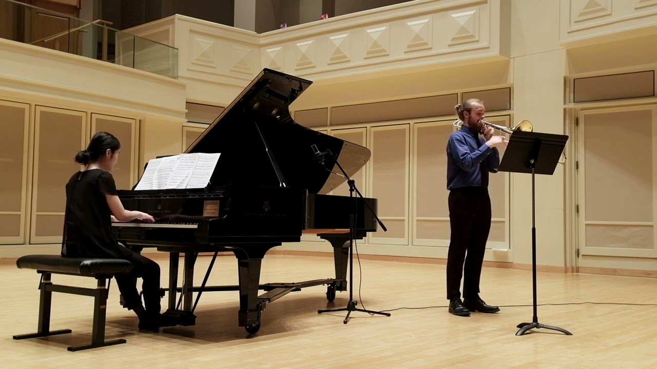 Fly or Die for Bass Trombone and Piano by Gilles Rocha YouTube